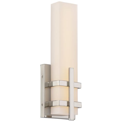 Main product image of Grill Single LED Wall Sconce Polished Nickel Finish