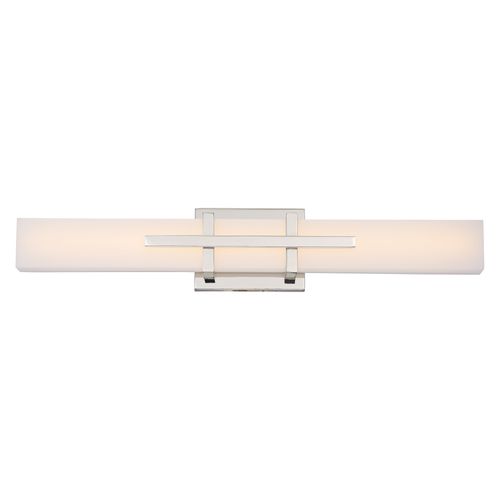 Main product image of Grill Double LED Wall Sconce Polished Nickel Finish