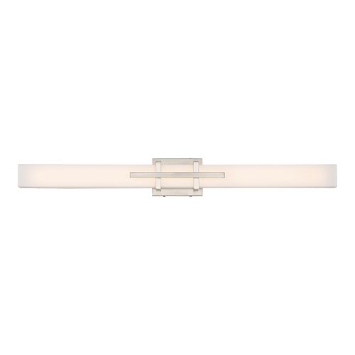 Main product image of Grill Triple LED Wall Sconce Polished Nickel Finish White Acrylic Lens