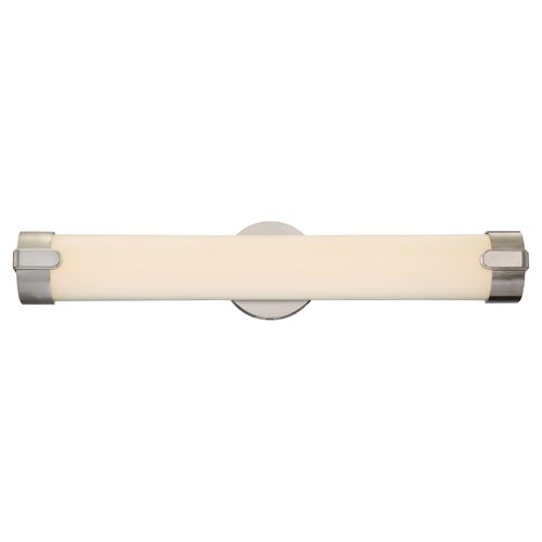 Main product image of Loop Double LED Wall Sconce Brushed Nickel Finish