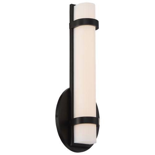 Main product image of Slice Single LED Wall Sconce Aged Bronze Finish
