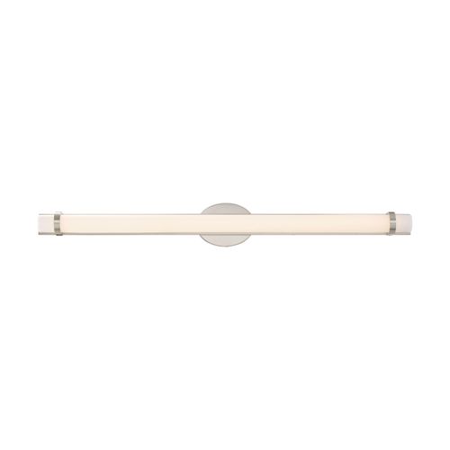 Main product image of Slice 36" LED Wall Sconce Polished Nickel Finish White Acrylic Lens