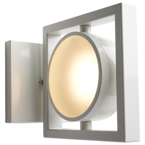 Main product image of Hawk LED Pivoting Head Wall Sconce White Finish