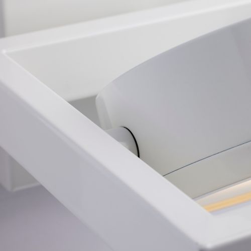 Main product image of Hawk LED Pivoting Head Wall Sconce White Finish