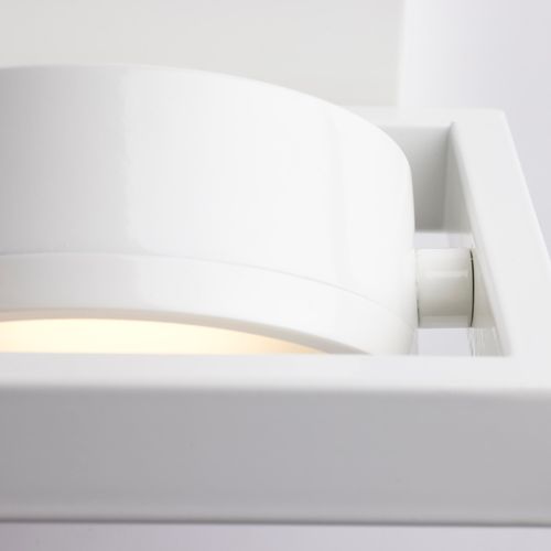 Main product image of Hawk LED Pivoting Head Wall Sconce White Finish