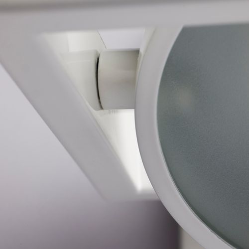 Main product image of Hawk LED Pivoting Head Wall Sconce White Finish