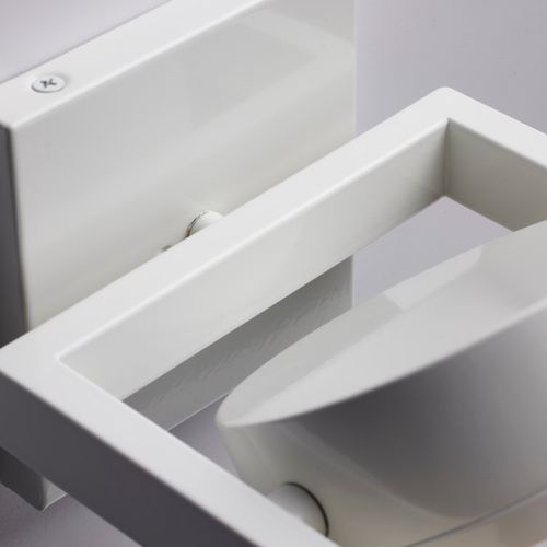 Main product image of Hawk LED Pivoting Head Wall Sconce White Finish