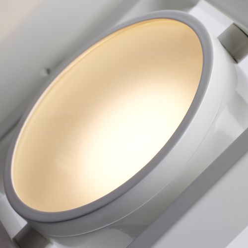 Main product image of Hawk LED Pivoting Head Wall Sconce White Finish