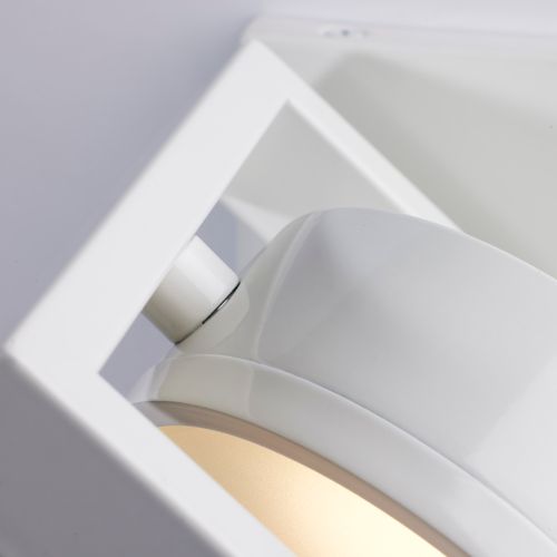 Main product image of Hawk LED Pivoting Head Wall Sconce White Finish