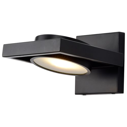 Main product image of Hawk LED Pivoting Head Wall Sconce Black Finish