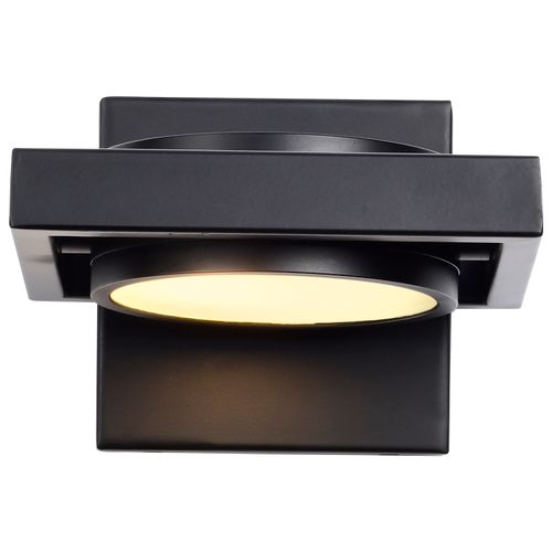 Main product image of Hawk LED Pivoting Head Wall Sconce Black Finish