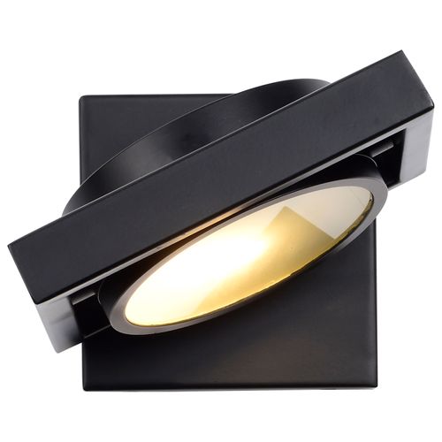 Main product image of Hawk LED Pivoting Head Wall Sconce Black Finish