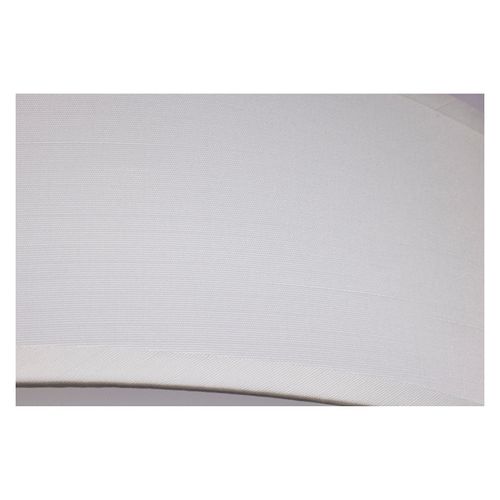 Main product image of 15" CCT Selectable Fabric Drum LED Decor Flush Mount Fixture White Fabric Shade Acrylic Diffuser