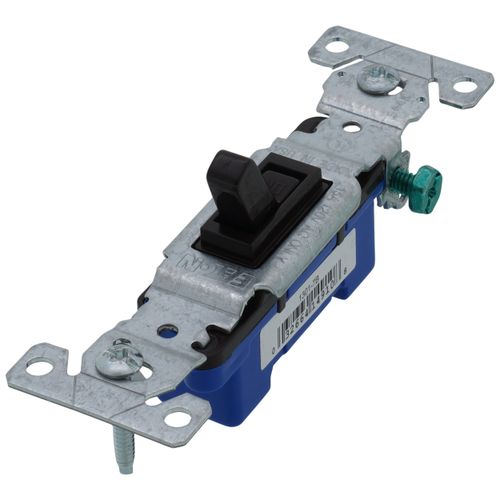 Main product image of 1P, 1/2 HP Brown Toggle Switch, 15A (120V)