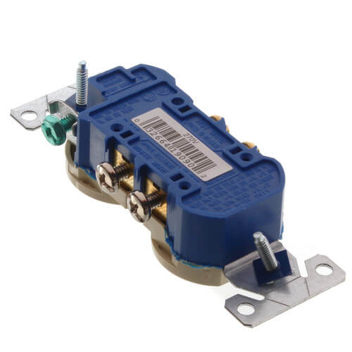Ivory Residential Electrical Duplex Receptacle (15A, 125V)