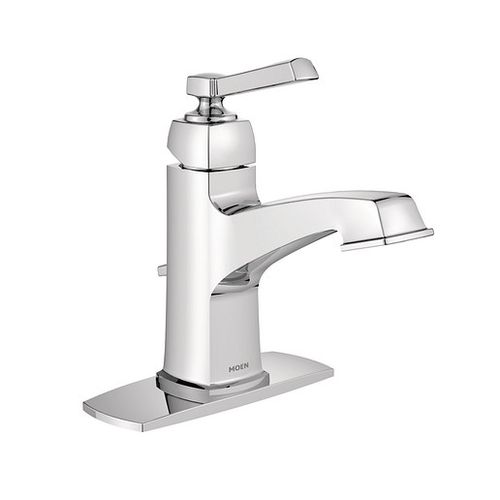 Main product image of Boardwalk 1 Handle Bathroom Faucet, 1.2 GPM, 6200 (Chrome), 6200-MOEN