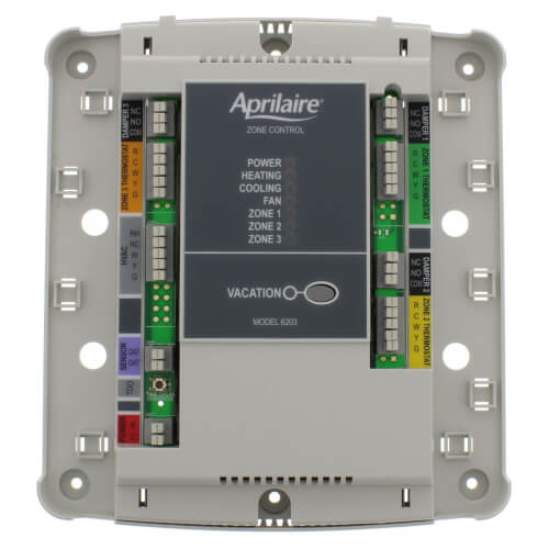 6203 Aprilaire 6203 SingleStage 3Zone Control Panel