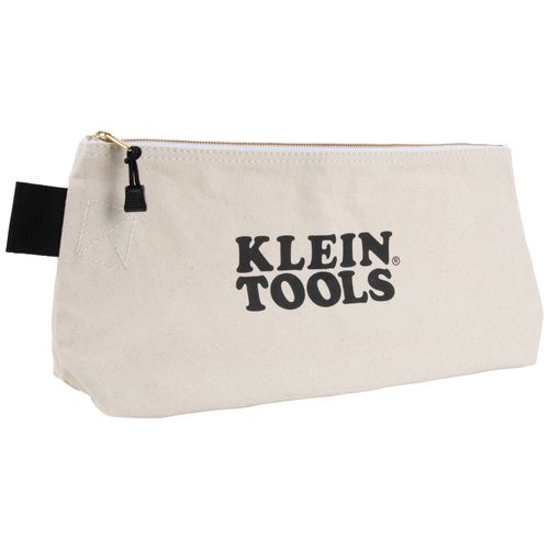 Main product image of 16" Extra-Long Canvas Tool Pouch/Zipper Bag (Natural)