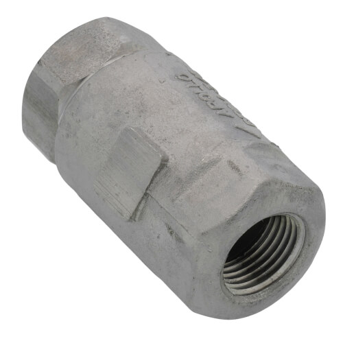 Main product image of 3/8" Threaded Stainless Steel Spring Check Valve