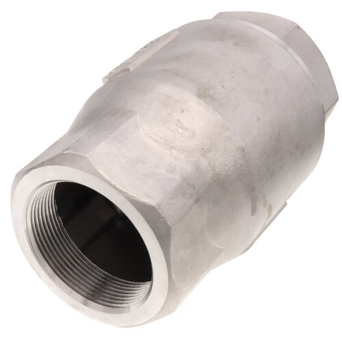 2" Threaded Stainless Steel Spring Check Valve
