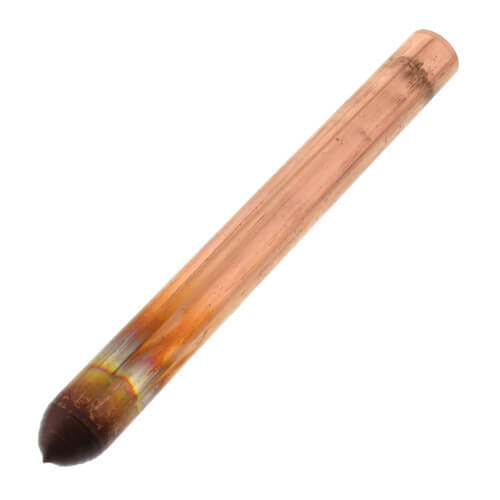 1/2" CTS x Spin Closed End Type L Copper Stub Out Bullet (6" Length)