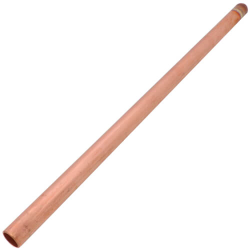 Main product image of 1/2" CTS x Spin Closed End Type L Copper Stub Out Bullet (15" Length)
