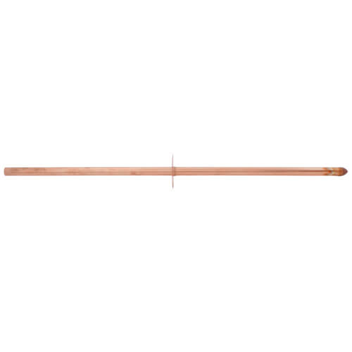 Main product image of 1/2" CTS x Spin Closed End Type L Copper Stub Out Bullet w/ Ear (24" Length)
