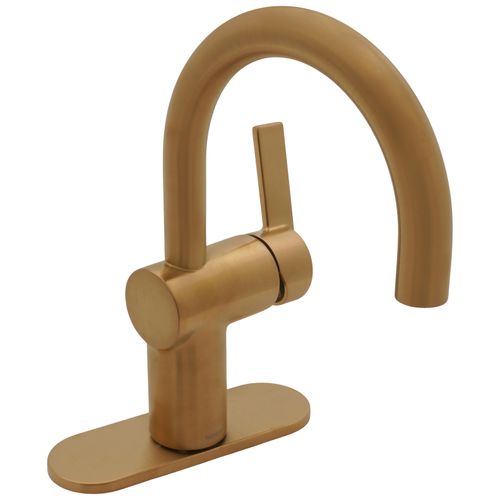 Main product image of Cia Single Handle High Arc Bathroom Faucet (Brushed Gold), 6221BG