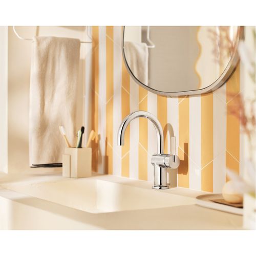 Main product image of Cia 1 Handle High Arc Bathroom Faucet (Chrome), 6221