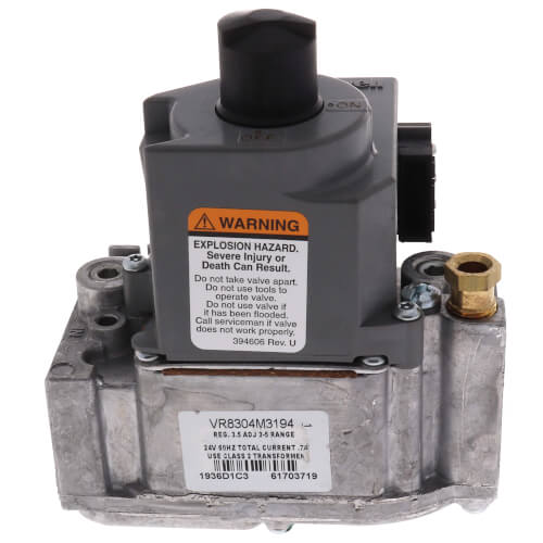 1/2" x 3/4" Gas Valve (24V, 3.5"WC)