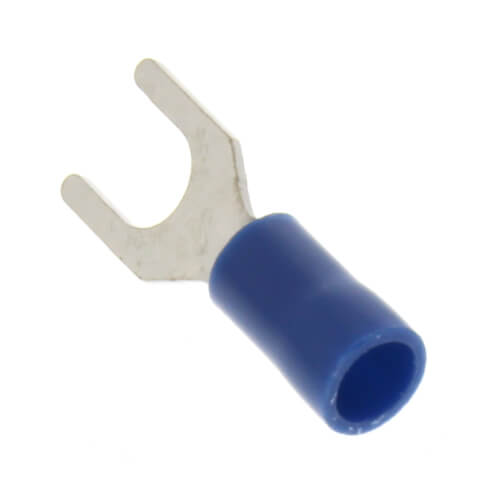 Insulated Spades Solderless Terminals, 16-14 AWG, Stud #10 (50-Pack)