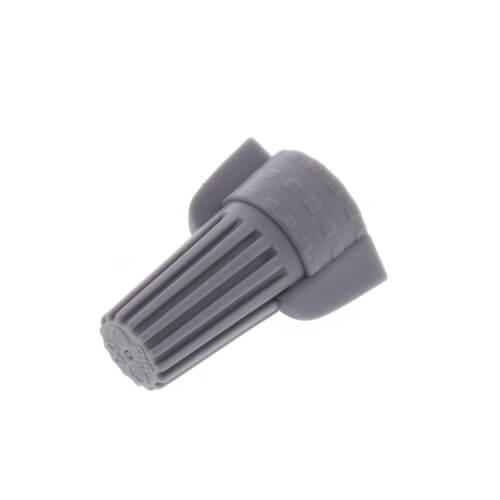 Large Gray Winged Wire Connector, Size 78B, 14-8 AWG, 600V Max. (50-Pack)
