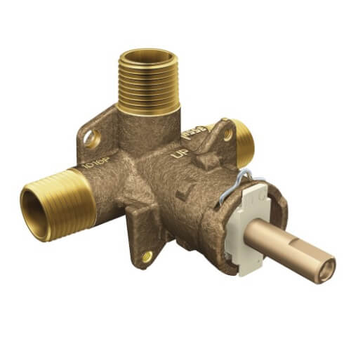 1/2" IPS / Sweat (Copper-to-Copper) Posi-Temp Pressure Balancing Rough-In Valve (No Stops)