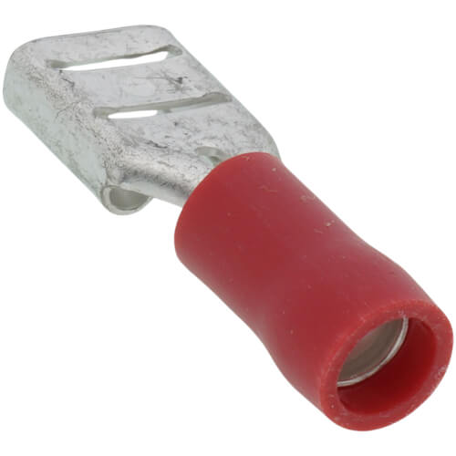 Insulated Female Slip-On Solderless Terminal, 22-18 AWG, Tab Size .25 (22 Pack)