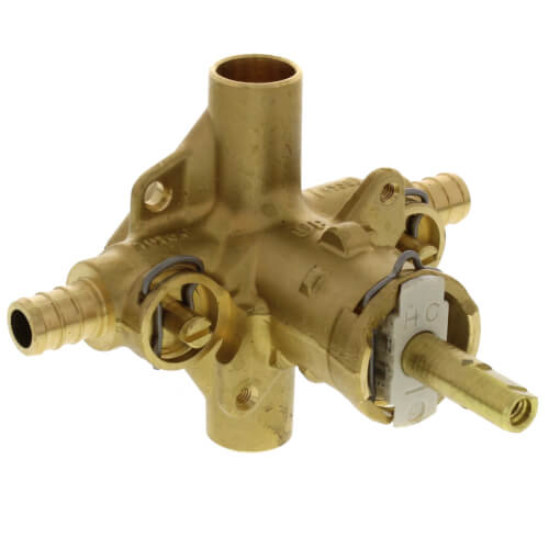 1/2" Rough-In Posi-Temp Pressure Balance Valve (PEX Crimp w/ Stops)