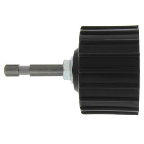 3/4" ID (7/8" OD) Power Copper Tube Cleaning Brush w/ 1/4" Hex Shank