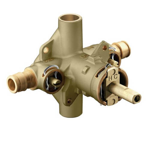 Main product image of 1/2" Monticello Posi-Temp Pressure Balance Valve (Expansion PEX w/ Stops)