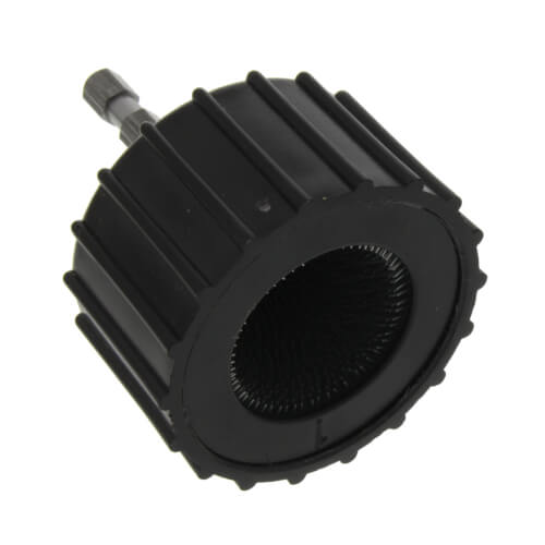 Main product image of 1" ID (1-1/8" OD) Power Copper Tube Cleaning Brush w/ 1/4" Hex Shank