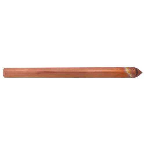 1" CTS x Spin Closed End Type L Copper Stub Out Bullet (15" Length)