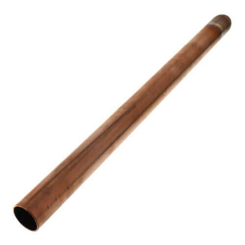 Main product image of 1" CTS x Spin Closed End Type L Copper Stub Out Bullet (18" Length)