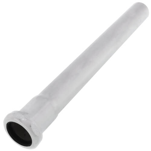 Main product image of 1-1/4" x 12", 17 Gauge, Slip Joint Extension Tube w/ Nuts and Washers (Chrome Plated)