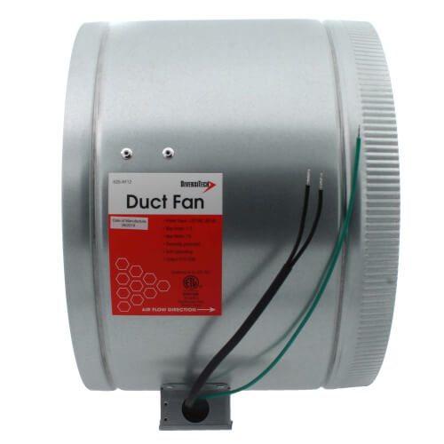 12" Dia. Duct Fan (970 CFM, 65W)