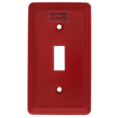 Red Mulberry 41005 Emergency Oil Burner Utility Cover Plate (2" x 4")