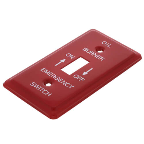 Red Mulberry 41005 Emergency Oil Burner Utility Cover Plate (2" x 4")