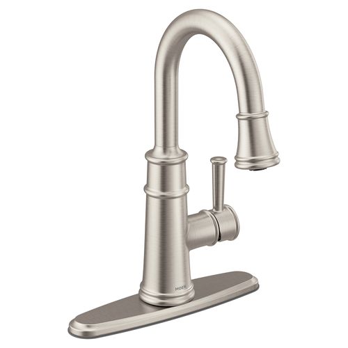 Main product image of Belfield 1 Handle Pulldown Bar Faucet, 1.5 GPM, 6260SRS (Spot Resist Stainless)