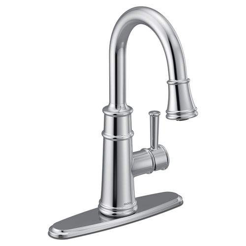 Main product image of Belfield 1 Handle Pulldown Bar Faucet, 1.5 GPM, 6260 (Chrome)