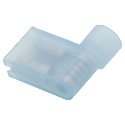 Main product image of Fully Insulated Flag Female Slip-On Solderless Terminal, 16-14 AWG, Tab Size .25 (Pack of 25)