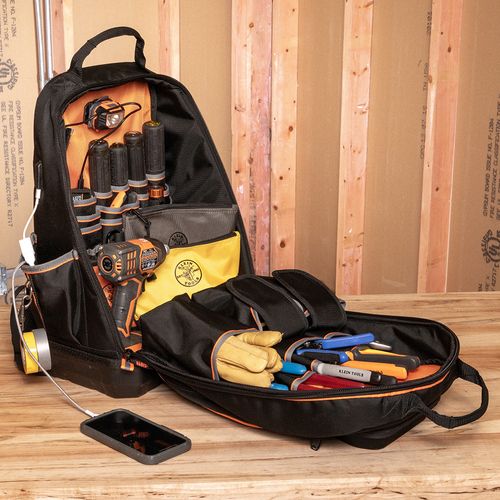 62800BP - Klein Tools 62800BP - 40-Pocket Tradesman Pro™ XL Tool Bag ...