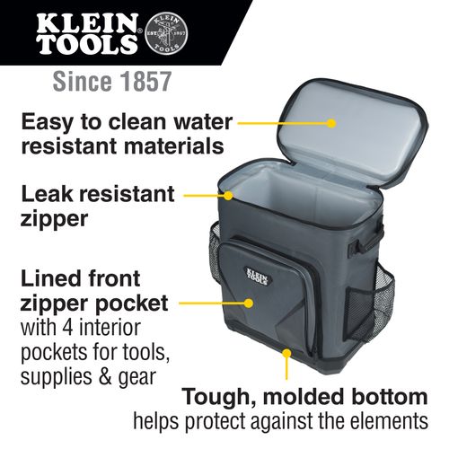 Main product image of 30-Can Capacity Insulated Backpack Cooler