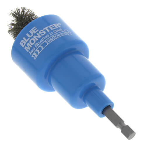 Main product image of 3/4" ID (7/8" OD) Power Deuce Copper Fitting Brush Tool